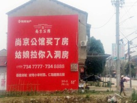获嘉墙体广告在乡镇、农村市场的媒体优势
