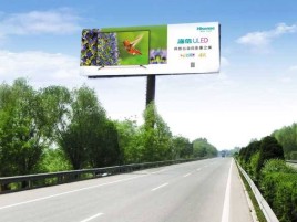 获嘉高速擎天柱广告牌的特点和优势