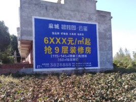 获嘉墙体广告的好处