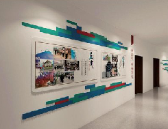 获嘉企业文化墙用什么材料好？