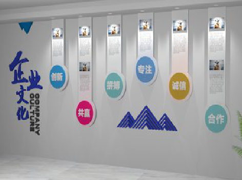 获嘉企业文化墙需要传递什么办公文化？